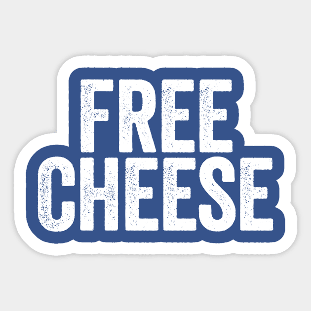 Free Cheese White Sticker by GuuuExperience